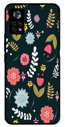 Floral Pattern2 Metal Mobile Case for Poco X4 Pro