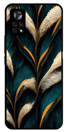 Feathers Metal Mobile Case for Poco X4 Pro