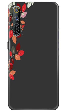 Grey Background Mobile Back Case for Realme 6 (Design - 71)
