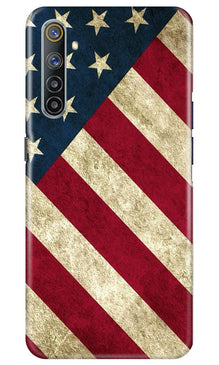 America Mobile Back Case for Realme 6 (Design - 79)