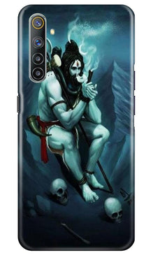 Lord Shiva Mahakal2 Mobile Back Case for Realme 6 (Design - 98)