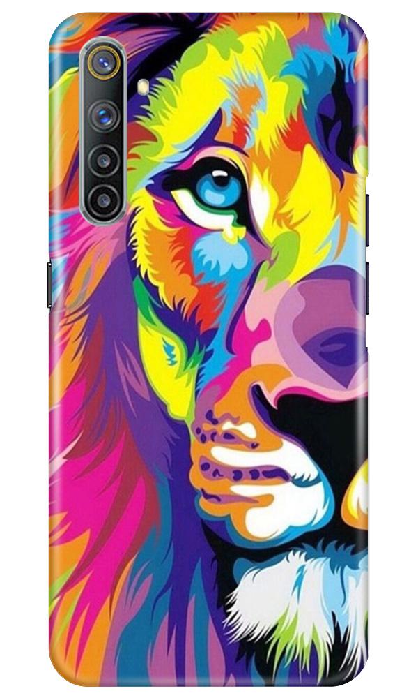 Colorful Lion Case for Realme 6(Design - 110)