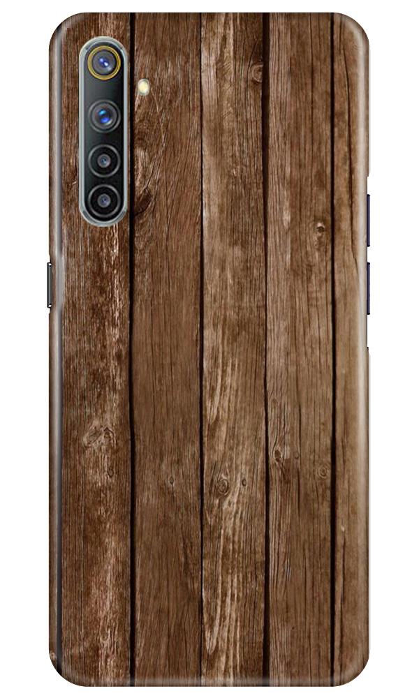 Wooden Look Case for Realme 6  (Design - 112)