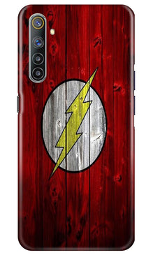 Flash Superhero Mobile Back Case for Realme 6  (Design - 116)
