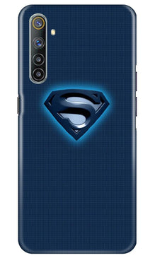 Superman Superhero Mobile Back Case for Realme 6  (Design - 117)