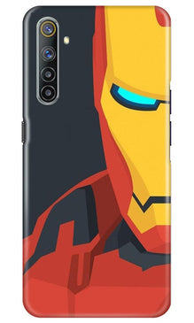 Iron Man Superhero Mobile Back Case for Realme 6  (Design - 120)