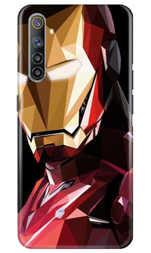 Iron Man Superhero Mobile Back Case for Realme 6  (Design - 122)