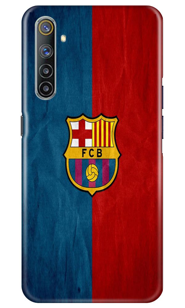 FCB Football Case for Realme 6  (Design - 123)