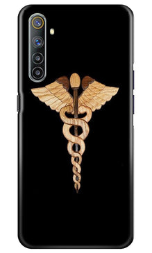 Doctor Logo Mobile Back Case for Realme 6  (Design - 134)