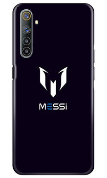Messi Mobile Back Case for Realme 6  (Design - 158)