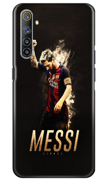 Messi Mobile Back Case for Realme 6  (Design - 163)