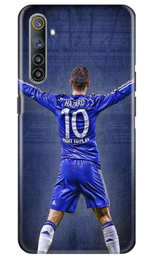 Hazard Mobile Back Case for Realme 6  (Design - 164)