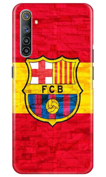 FCB Football Mobile Back Case for Realme 6  (Design - 174)