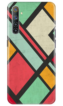 Boxes Mobile Back Case for Realme 6 (Design - 187)