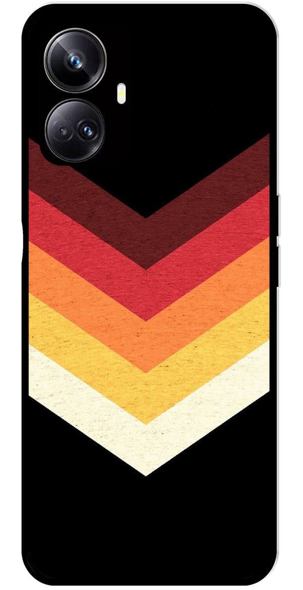 MultiColor Arrow Metal Mobile Case for Realme 10 Pro Plus 5G  (Design No -04)