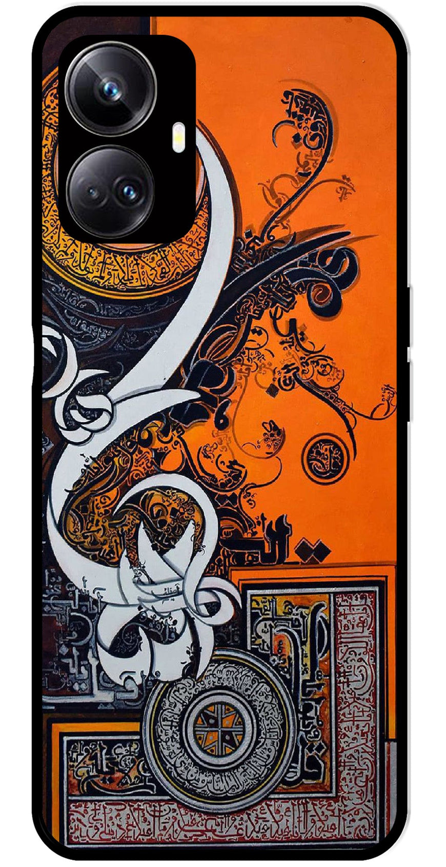 Qalander Art Metal Mobile Case for Realme 10 Pro Plus 5G  (Design No -16)