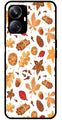 Autumn Leaf Metal Mobile Case for Realme 10 Pro Plus 5G  (Design No -19)