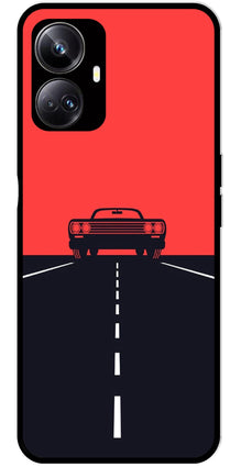 Car Lover Metal Mobile Case for Realme 10 Pro Plus 5G