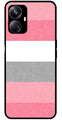 Pink Pattern Metal Mobile Case for Realme 10 Pro Plus 5G  (Design No -23)
