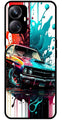 Vintage Car Metal Mobile Case for Realme 10 Pro Plus 5G  (Design No -29)