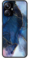 Blue Marble Metal Mobile Case for Realme 10 Pro Plus 5G  (Design No -34)