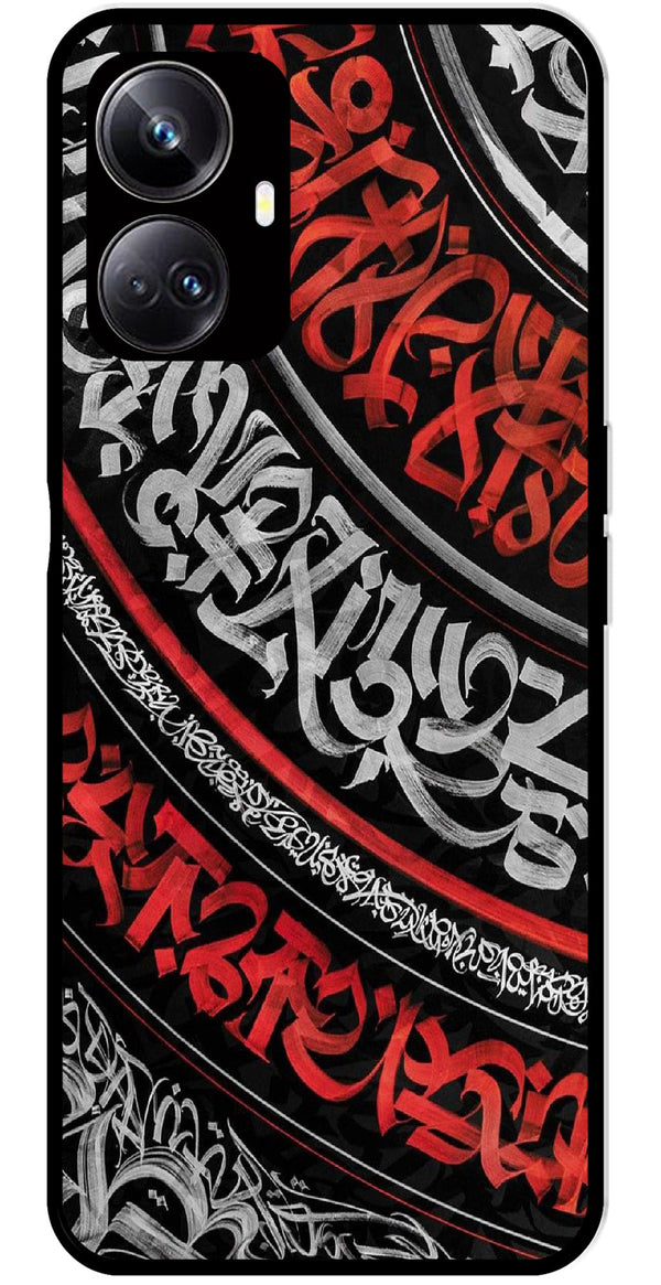 Qalander Art Metal Mobile Case for Realme 10 Pro Plus 5G  (Design No -49)