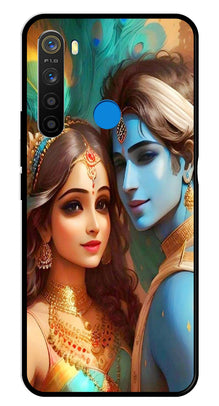 Lord Radha Krishna Metal Mobile Case for Realme 5