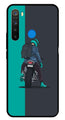 Bike Lover Metal Mobile Case for Realme 5  (Design No -05)
