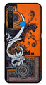 Qalander Art Metal Mobile Case for Realme 5  (Design No -16)