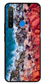 Sea Shore Metal Mobile Case for Realme 5  (Design No -18)