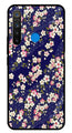 Flower Design Metal Mobile Case for Realme 5  (Design No -25)