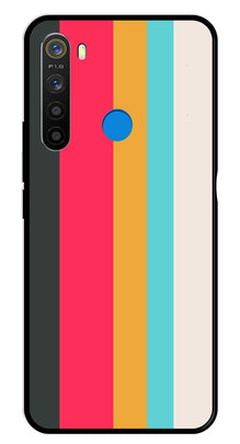 Muted Rainbow Metal Mobile Case for Realme 5