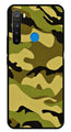Army Pattern Metal Mobile Case for Realme 5  (Design No -35)