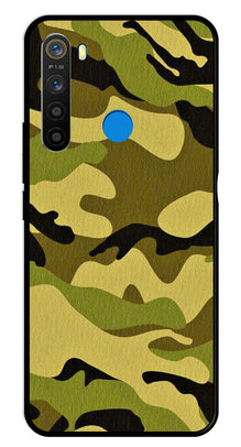 Army Pattern Metal Mobile Case for Realme 5