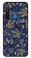 Floral Pattern  Metal Mobile Case for Realme 5  (Design No -52)