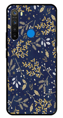 Floral Pattern  Metal Mobile Case for Realme 5