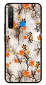 Autumn leaves Metal Mobile Case for Realme 5  (Design No -55)