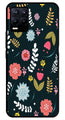 Floral Pattern2 Metal Mobile Case for Realme 8 Pro  (Design No -12)