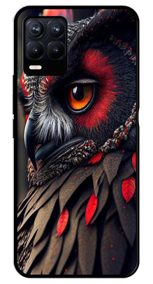 Owl Design Metal Mobile Case for Realme 8 Pro