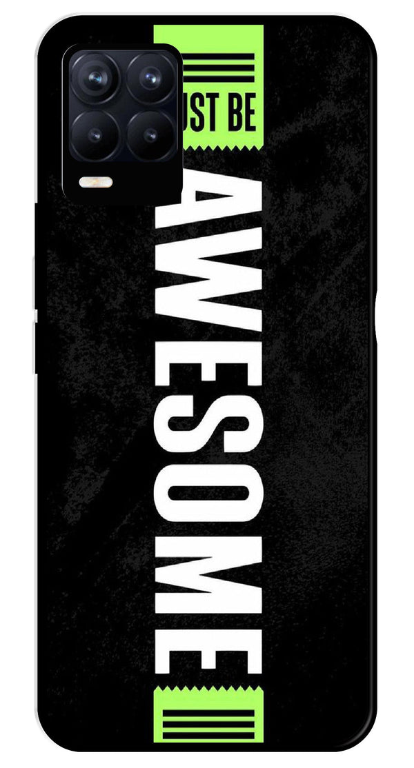 Awesome Metal Mobile Case for Realme 8 Pro  (Design No -33)