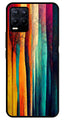 Modern Art Colorful Metal Mobile Case for Realme 8 Pro  (Design No -47)