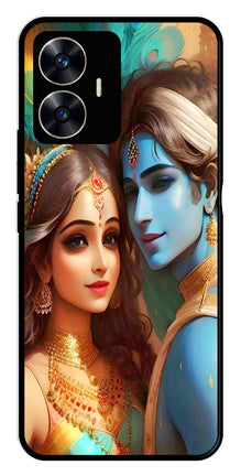 Lord Radha Krishna Metal Mobile Case for Realme C55