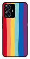 Rainbow MultiColor Metal Mobile Case for Realme C55   (Design No -03)