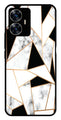 Marble Design2 Metal Mobile Case for Realme C55   (Design No -08)