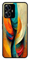 Modern Art Metal Mobile Case for Realme C55   (Design No -11)