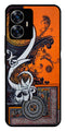 Qalander Art Metal Mobile Case for Realme C55   (Design No -16)