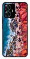 Sea Shore Metal Mobile Case for Realme C55   (Design No -18)