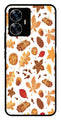 Autumn Leaf Metal Mobile Case for Realme C55   (Design No -19)