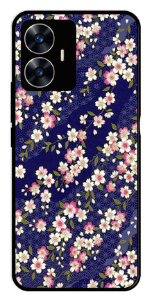 Flower Design Metal Mobile Case for Realme C55
