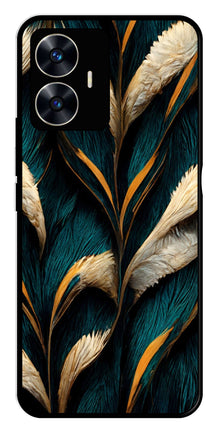 Feathers Metal Mobile Case for Realme C55